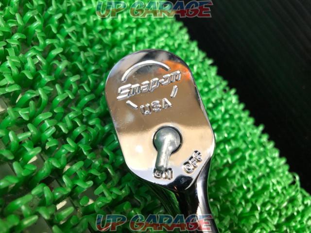 Snap-on(スナップオン) ロングラチェット クラシックグリップ ブラック FHLD80 差込3/8-02