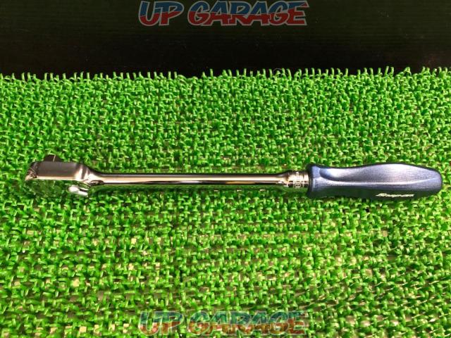 Snap-on(スナップオン) ロングラチェット クラシックグリップ ブラック FHLD80 差込3/8-06