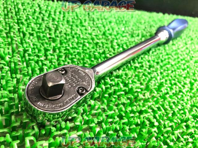 Snap-on(スナップオン) ロングラチェット クラシックグリップ ブラック FHLD80 差込3/8-07