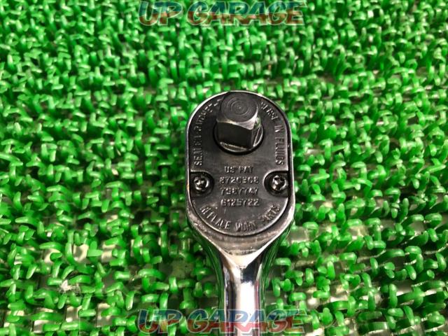 Snap-on(スナップオン) ロングラチェット クラシックグリップ ブラック FHLD80 差込3/8-08