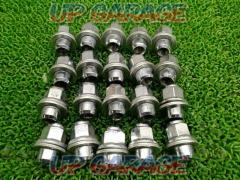 TOYOTA
Genuine flat seat nut
20-piece set