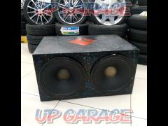 EMINENCE DELTAPRO-15A BOX付き2発15インチウーハー ☆ミッドスピーカー☆