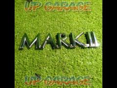 TOYOTA genuine
MARKⅡ
emblem