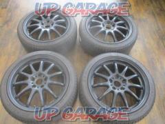 WORK(ワーク) EMOTION(エモーション) 11R (5HOLE) 11本スポーク + DUNLOP(ダンロップ) LE MAN V 205/45R17