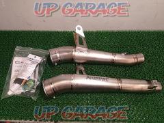 AKRAPOUIC Z1000/NINJYA 1000 メガフォンサイレンサー チタン