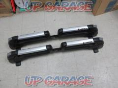 INNO デュアルアングル ルーフオンキャリア UK729 + 車種別フック K447(W03858)