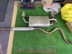 Subaru genuine BRZ late genuine muffler + intermediate pipe