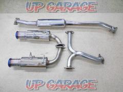 GP SPORT EXAS EVO TUNE ※チタンカラーテール砲弾型左右出しマフラー 【JQR 30194035】 ※5AT車はJQR未認証