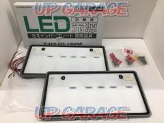 World Auto plate
LED backlit license plate
