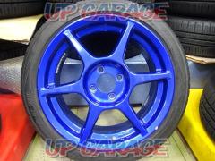 first Buddy Club P-1 Racing + YOKOHAMA BluEarth-GT AE51