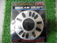 DIGICAM(デジキャン)ハブリング付スペーサー5mm 2枚入り 社外ホイール用