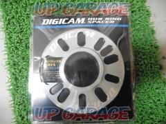 DIGICAM(デジキャン)ハブリング付スペーサー5mm 2枚入り 社外ホイール用