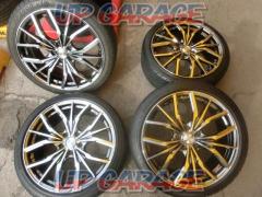 weds(ウェッズ) LEONIS(レオニス) LV (5HOLE) +DELINTE THUNDER D7(3本)+ZEETEX HP3000vfm(1本)