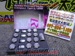 KICS
16 aluminum racing nuts (with lock nuts)
M12-P1.25