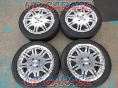 HOT STUFF(ホットスタッフ) PRECIOUS(プレシャス) D-4 (4HOLE) + NANKANG(ナンカン) AS-1 165/55 R15 19年製