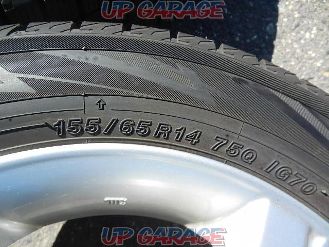 RX2303-3283S
Daihatsu genuine (DAIHATSU)
5-spoke wheel
+
YOKOHAMA
ice
GUARD
iG70
4 pieces set-03