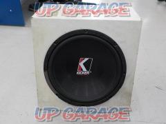 KICKER IMPULSE BOX付き サブウーハースピーカー
