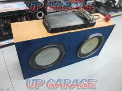 Rockford PUNCH P1 BOX付ウーハー + Rockford PRIME R300-4 4chパワーアンプ