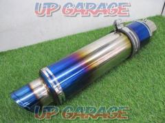 【60.5Φ】 メーカー不明 スリップオンサイレンサー