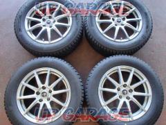 A-TECH(エーテック) SCHNEIDER(シュナイダー) StaG メタリックグレー + BRIDGESTONE(ブリヂストン) BRIDGESTONE BLIZZAK DM-V3