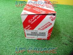 Toyota genuine
Front brake pad
04465-28400