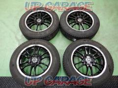 2【別倉庫在庫/在庫確認お日にち頂きます】HOT STUFF CROSS SPEED PREMIUM-6 (4HOLE)  +  BRIDGESTONE BLIZZAK VRX3
