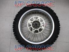 YAMAHA(ヤマハ) YZ80/年式不明 純正リアホイール + BRIDGESTONE MOTOCROSS-M204