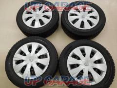 トヨタ純正 カローラフィールダー スチール  + GOODYEAR ICE NAVI7