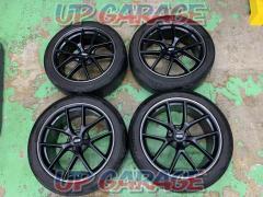 BBS(ビービーエス) GERMANY(ジャーマニー) CI-R サテンブラック + DUNLOP(ダンロップ) VEURO VE304 4本セット