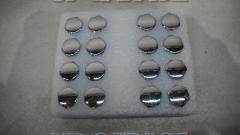 Unknown Manufacturer
Plated short nut