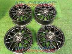 【中古W/現状T】BADX(バドックス) D.O.S.(ディーオーエス) ガビアルⅡ  + GOODYEAR(グッドイヤー) ICENAVI6 4本セット