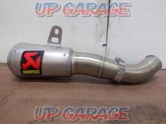 7AKRAPOVIC
Slip-on silencer