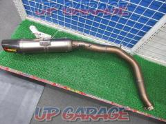 AKRAPOVIC(アクラポヴィッチ) チタンサイレンサー&メーカー不明 リンクパイプ デイトナ675(’11)外し