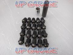 RAYS 17HEXナット&ロックセット ナット16個･ロックナット4個 アダプター1個 M12XP1.5