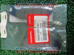 HONDA (Honda)
Genuine
Brake pad
Front
CRF250 (MD38)