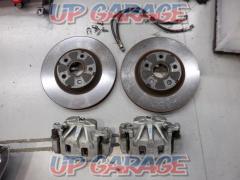 Front part Subaru genuine (SUBARU)
Single push 2POT brake caliper + rotor set