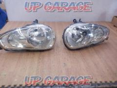 【左右セット】スバル純正(SUBARU) 純正ヘッドライト+メーカー不明 LEDバルブ