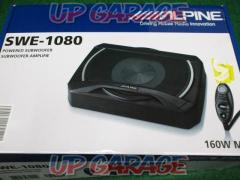 ALPINE
SWE-1080 (20 cm powered subwoofer
Seat installation type)