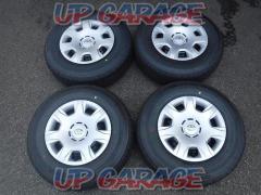8トヨタ純正(TOYOTA)  200系ハイエース 純正スチール  + BRIDGESTONE(ブリヂストン) RD513