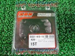 DRC
Front sprocket
15T (Serow 250
Tricker
XT250 etc.)