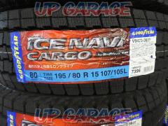GOODYEAR ICE NAVI CARGO 195/80R15 107/105LT ’22年製 新品 4本セット