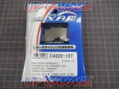 XAM JAPAN(ザムジャパン) C4222-15 フロントスプロケット 15T 展示未使用品