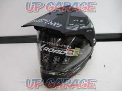 WINS(ウインズ) X-ROAD FREE RIDE フルフェイスヘルメット マットカモグレー Lサイズ アウトレット品