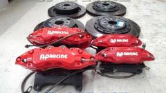 AP
Racing
Forging two-piece
6PotCP9040 / 4PotCP7600
Caliper Rotor Set
+ With bracket by model 86 / BRZ
ZN6 / ZC6
Absolute braking power UP !!!