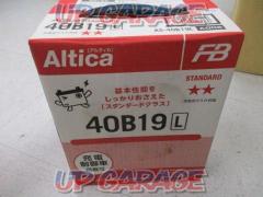 Furukawa Battery (FB)
Altica Standard
40B19L
Can be installed in charge control vehicles