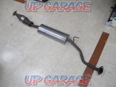 Nissan genuine
K12 march
Genuine catalyst + center pipe