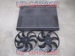 NISSAN
GT-R
R35 genuine radiator + electric fan