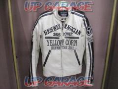 YeLLOW
CORN (yellow corn)
YB-6312
Fake leather jacket
ivory
Size: L