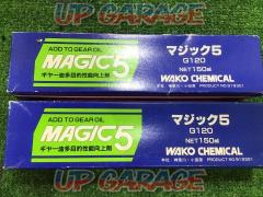 WAKO'S
[G120]
MGT-5
MAGIC5 (Magic Five)
Gear oil additive
2 pieces