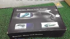 メーカー不明 LCDミラーモニター